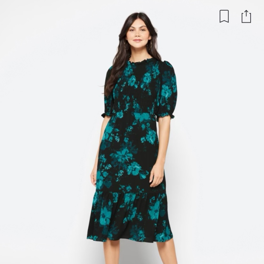 Maggie London Palma Smocked Dress